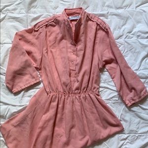 vintage pink dress